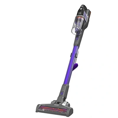 Bild av Black+Decker BDPSE1815P QW, 4in1 styelsauger pet (18 V, påfylld golv och handdammsugare med el, inklusive 2 i 1 hårmunstycken, djurhårborste, laddare vägghållare, 2020 utgåva)