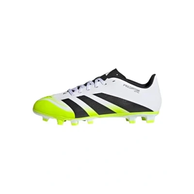 Bild av adidas Performance Predator CLUB Fotbollsskor fasta dobbar, Storlek: 48, Footwear white/core black/lucid lemon Konstmaterial