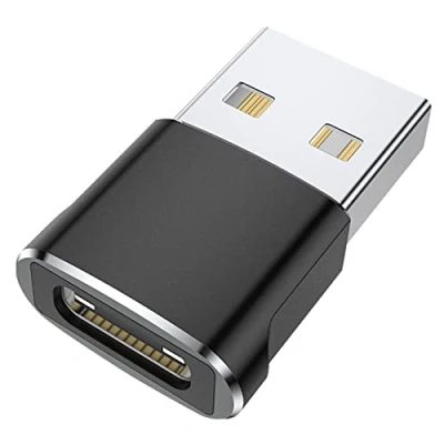 Bild av HORJOR USB C hona till 2.0 OTG hane, kontakt för iPhone 11 12 13 Pro Max, SE, Airpods, iPad Mini 6 Air 4 5, Samsung Galaxy S20 S21 S22 Plus