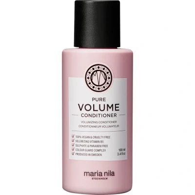 Bild av Maria Nila Pure Volume, Balsam, 100 ml, Vitamin B5 ger volym till tunt och fint hår, 100% Vegan &amp; Sulfat/Parabenfri