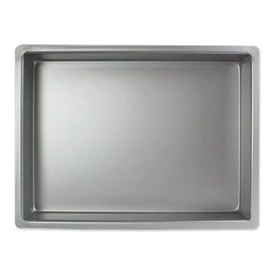 Bild av PME OBL09124 aluminium avlång kakform 23 x 30 10 cm djup, silver