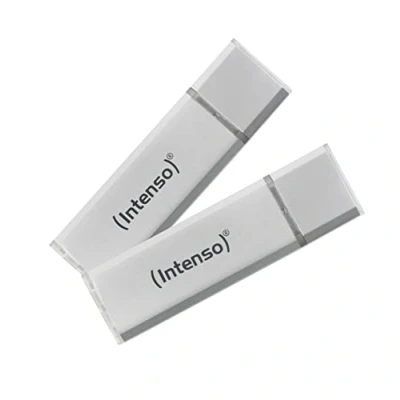Bild av Intenso Ultra Line, 2 x 64 GB minnesstick, USB 3.2 Gen 1 1, silver