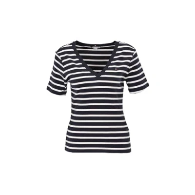Bild av Tommy Hilfiger SLIM CODY Tshirt bas, Storlek: XXL, Breton desert sky/ecru
