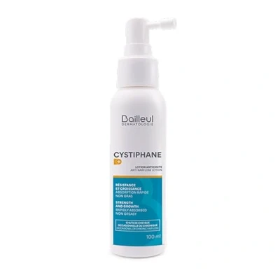 Bild av Bailleul Cystiphane + Lotion mot håravfall (tillfälligt eller kroniskt) bromsar håravfallet stimulerar tillväxten och ökar hårets diameter Ingen sköljning Spray 100 ml