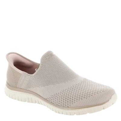 Bild av Skechers Dam Virtue Sleek Sneaker, Mullvadsbrunt, 39 EU