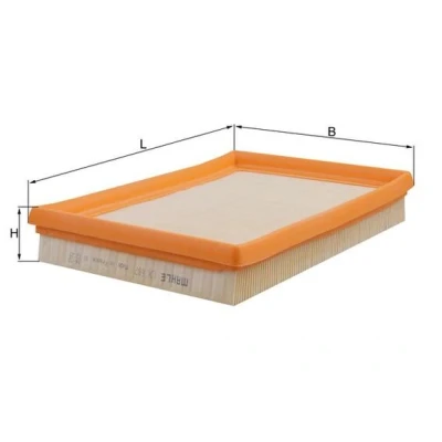 Bild av Luftfilter Knecht LX 687
