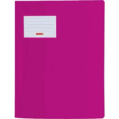Bild av Brunnen 102015026 snabbhäftning FACT!pp (A4, av genomskinlig PP, med namnskylt, innerfack för ficka) rosa