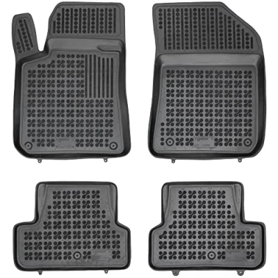 Bild av REZAW PLAST 201311 Ensemble de tapis sol Caoutchouc avant et arrière 4 noir Sur mesure PEUGEOT: 308 II 3/5 portes
