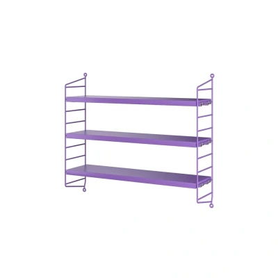 Bild av String Furniture Pocket Hyllsystem Purple W60 x D15 H50