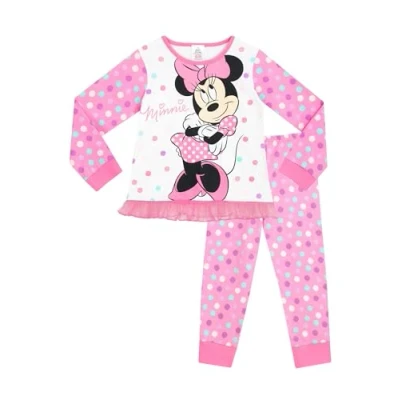Bild av Disney Mimmi Pigg pyjamas för flickor, Flerfärgad, 5 6 År