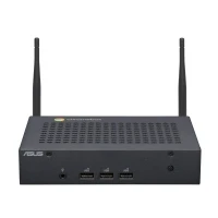 Bild av ASUS Fanless Chromebox CF40 BC012UN Mini PC 1 x Celeron N4500 / upp till 2.8 GHz RAM 8 GB eMMC 64 UHD Graphics IEEE 802.11ax (Wi Fi 6), Gigabit Ethernet Chrome OS skärm: ingen svart
