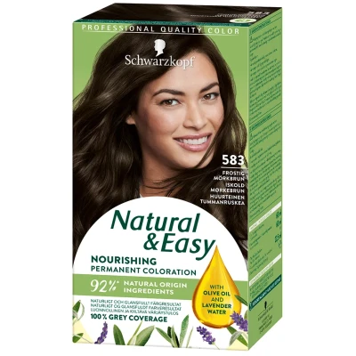 Bild av Schwarzkopf Natural &amp; Easy 583 Frostig Mörkbrun 1 pcs