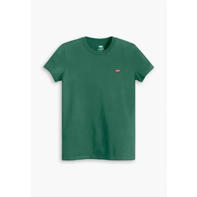Bild av Levi&#039;s THE Perfect TEE Tshirt bas, Storlek: XS, Bistro green