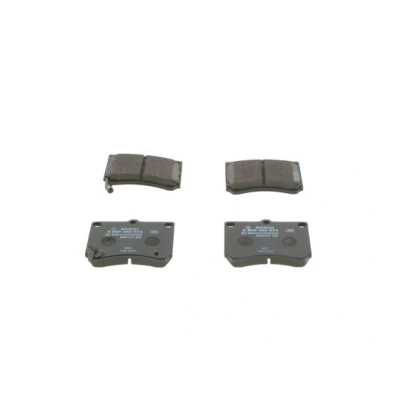 Bild av BOSCH 0 986 460 974 Jeu de plaquettes frein Low Metallic avec indicateur d&#039;usure MAZDA: FAMILIA 4, MX 3, 323 P V 3/5 portes