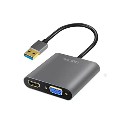 Bild av LogiLink Adapter USB 3.0 till VGA/HDMI, UA0234