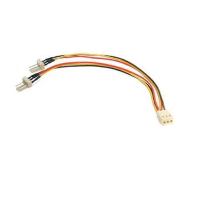 Bild av StarTech.com 15 cm Molex 3 stifts Y kabel för fläkt pol. adapterkabel TX3 splitter