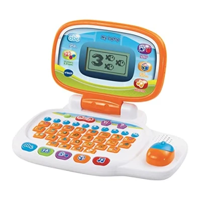 Bild av VTech 155403 interaktiv bärbar dator (engelsk version), Flerfärgad, 20.9 x 27.1 6.8 cm