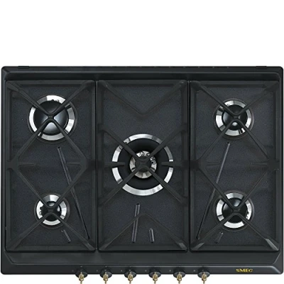 Bild av Smeg Coloniale Colonial Gashäll 70cm SRV876AOGH (antracit)