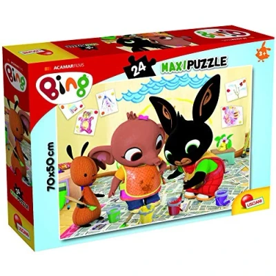 Bild av Lisciani Big And Friends Super Maxi Puzzle Art Attack, 24 stycken 81202