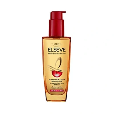 Bild av Loreal Paris Elsève L&#039;Huile extraordinära näringsämnen för färgat hår 100 ml