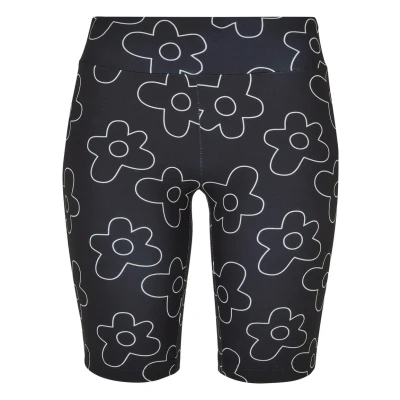 Bild av Urban Classics HIGH Waist AOP TECH Cycle Shorts, Storlek: 4XL, Blackflower