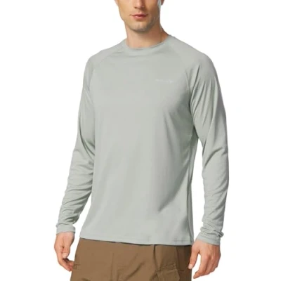 Bild av BALEAF UV skjorta herr vatten skydd UPF 50+ rashguard solskydd långärmad skjorta, En grå, M