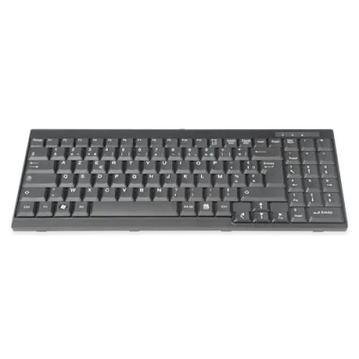 Bild av DIGITUS DS 72000CH keyboard QWERTZ Swiss black Input Device Tangentbord Schweizisk Svart