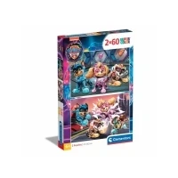 Bild av Clementoni Jigsaw Puzzle Super Color PAW Patrol The Mighty Movie 2x60pcs. Golv
