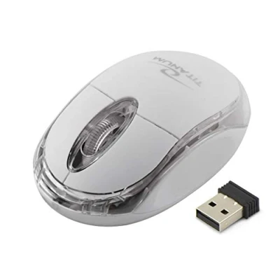 Bild av Esperanza TITANUM WIRELESS OPTICAL MOUSE 2.4GHz 3D USB CONDOR WHITE mus Optic 3 knappar Vit