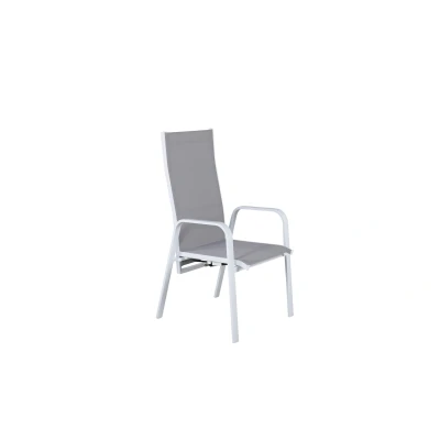 Bild av Venture Design, Copacabana Positionsstol Vit/Grå 2 pack