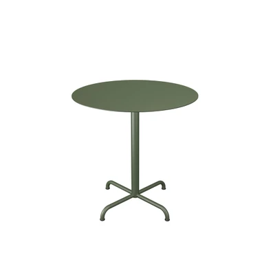 Bild av HOUE Pico Café Table Ø74 cm 4 Star Base Cafébord Olive green x H74