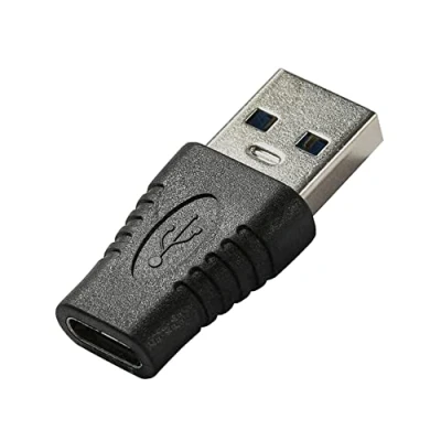 Bild av PremiumCord Adapter USB 3.0 A hane till C uttag, superhastighet 5 Gbps, färg svart