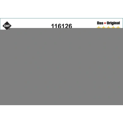 Bild av Balai d&#039;essuie glace Swf Original, Das Original Single 116126 475mm Standard CITROËN: Berlingo / First I, Xsara 5 portes