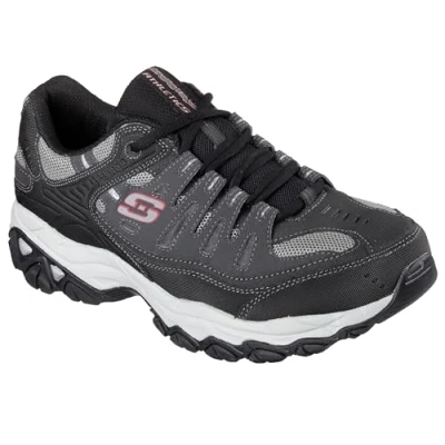 Bild av Skechers Gowalk 6 för herr, stretchig passform, slip on, promenadsko med atletiska prestanda, Svart, 11.5 X Wide