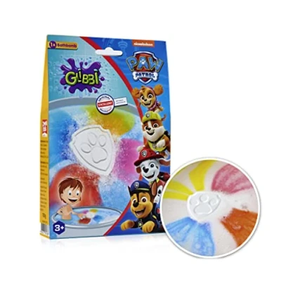 Bild av Simba 105953571 Paw Patrol badbomb, badleksak, färgglatt skum för badkaret, magisk färgeffekt, badkul, från 3 år