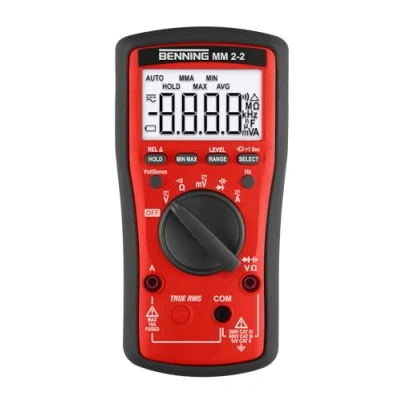 Bild av Benning MM 2 handmultimeter digital CAT II 1000 V, III 600 IV 300 V display (counts): 6
