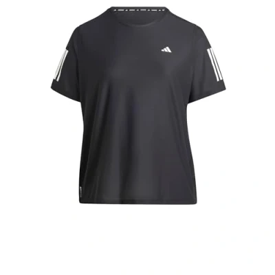Bild av adidas Performance OWN THE RUN PLUS SIZE Tshirt till träning, Storlek: 46 48, Black