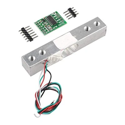 Bild av HALJIA 10 kg viktsensor lastcell elektronisk köksvåg, HX711 AD vägningsmodul vikttryckssensor kompatibel med Arduino