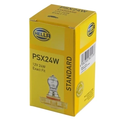 Bild av HELLA 8GA 223 569 001 Ampoule 12 24 PSX24W Halogène PEUGEOT: 207 CC, 3/5 portes, 2008 Break, OPEL: Astra J GTC, CITROËN: DS3 3 C3 II