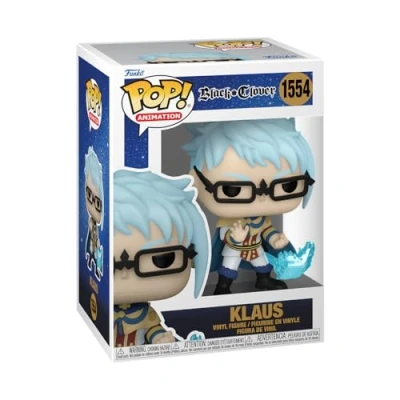 Bild av Funko POP! Animation: Black Clover Klaus Samlingsbar vinylfigur Presentidé Officiell Merchandise Leksaker för barn och vuxna Anime Fans Modellfigur samlare utställning