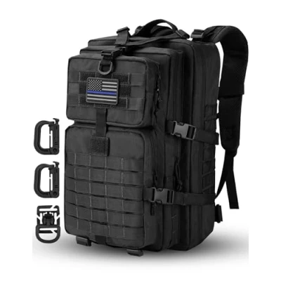 Bild av Hannibal taktisk 40 l militär ryggsäck US Cooper armé Assault Pack 3 dagar bug Out Go Bag trekking vandringsryggsäck