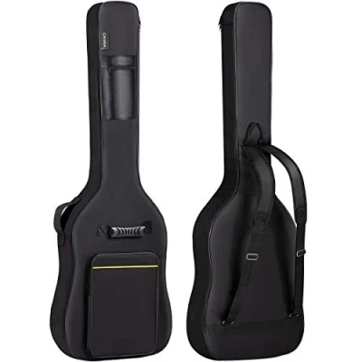 Bild av CAHAYA Bass väska elbas prestanda elektrisk bas gitarrväska gitarrskydd dammtät P, svart, E Tasche,