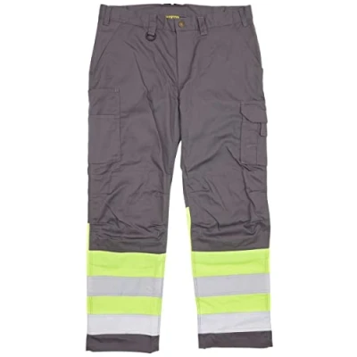 Bild av VARSELBYXA 1564 1811 U SPIKFIC GGRÅ/VARSELGUL D124 Beijerbygg Byggmaterial
