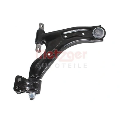 Bild av METZGER 58085301 Bras de suspension avec rotule suspension, support en caoutchouc Essieu avant gauche barre oscillant transversal
