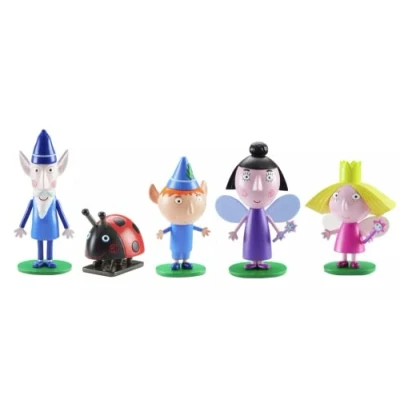 Bild av Ben &amp; Holly Collectable 5 figurpaket, och Hollys Little Kingdom, Wise Old Elf, Nanny Plum, Imaginative Play