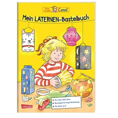 Bild av Conni Gelbe Reihe (Beschäftigungsbuch): Mein Laternen Bastelbuch: Tolle Ideen zum Gestalten schöner für alle Kinder ab 5 Jahren