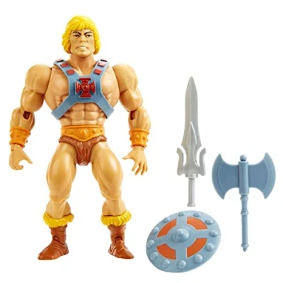 Bild av Masters of the Universe Origins He Man Action Figure, Character for Storytelling Play and Display, Gift 6 to 10 Years Adult Collectors, HGH44