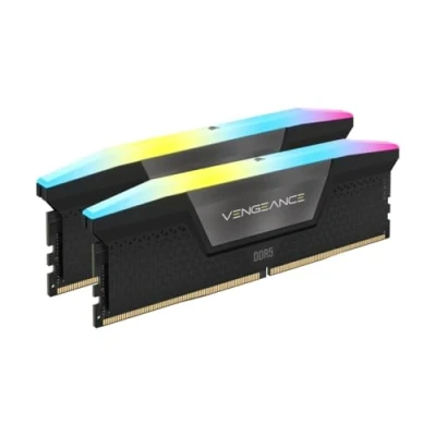 Bild av CORSAIR VENGEANCE RGB DDR5 RAM 48GB (2x24GB) 6000MHz CL36 Intel XMP iCUE Kompatibelt Datorminne Svart (CMH48GX5M2E6000C36)