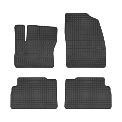 Bild av FROGUM 0309 Ensemble de tapis sol Caoutchouc avant et arrière 4 noir Sur mesure FORD: C Max 2
