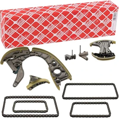 Bild av FEBI BILSTEIN 45007 Jeu de distribution à chaînes Simplex, Chaîne fermée AUDI: A5 B8 Coupe, Q7, A6 C6 Avant, VOLKSWAGEN: Touareg II, I